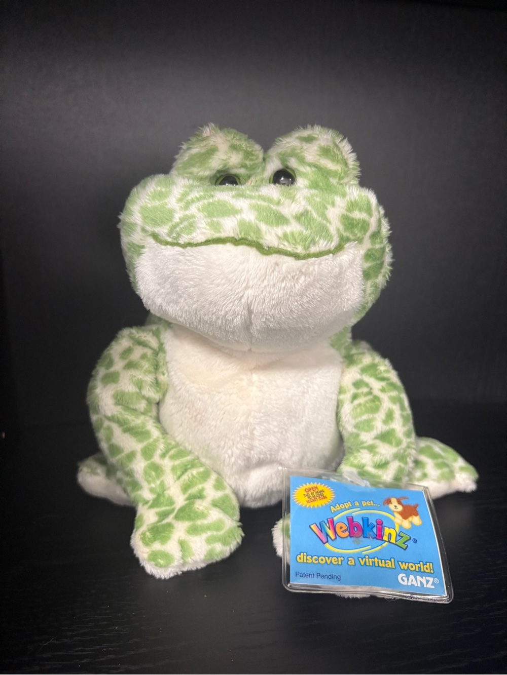 NWT GANZ Webkinz Spotted Frog